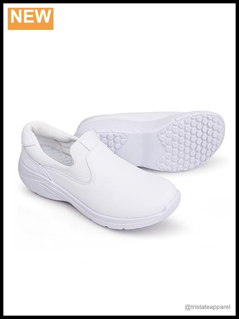 Hawkwell Womens Slip On Lightweight Nursing Work Shoes Comfortable Slip